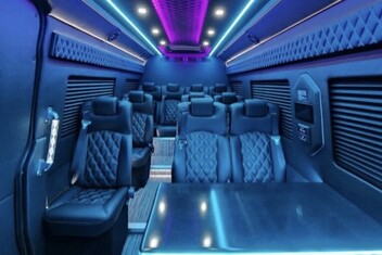 Peoria Sprinter Bus Interior
